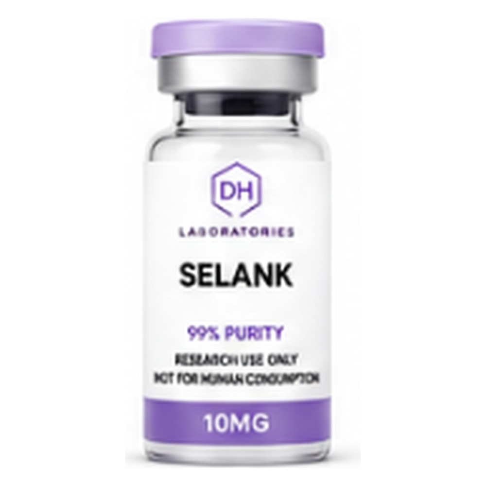 Selank research vial