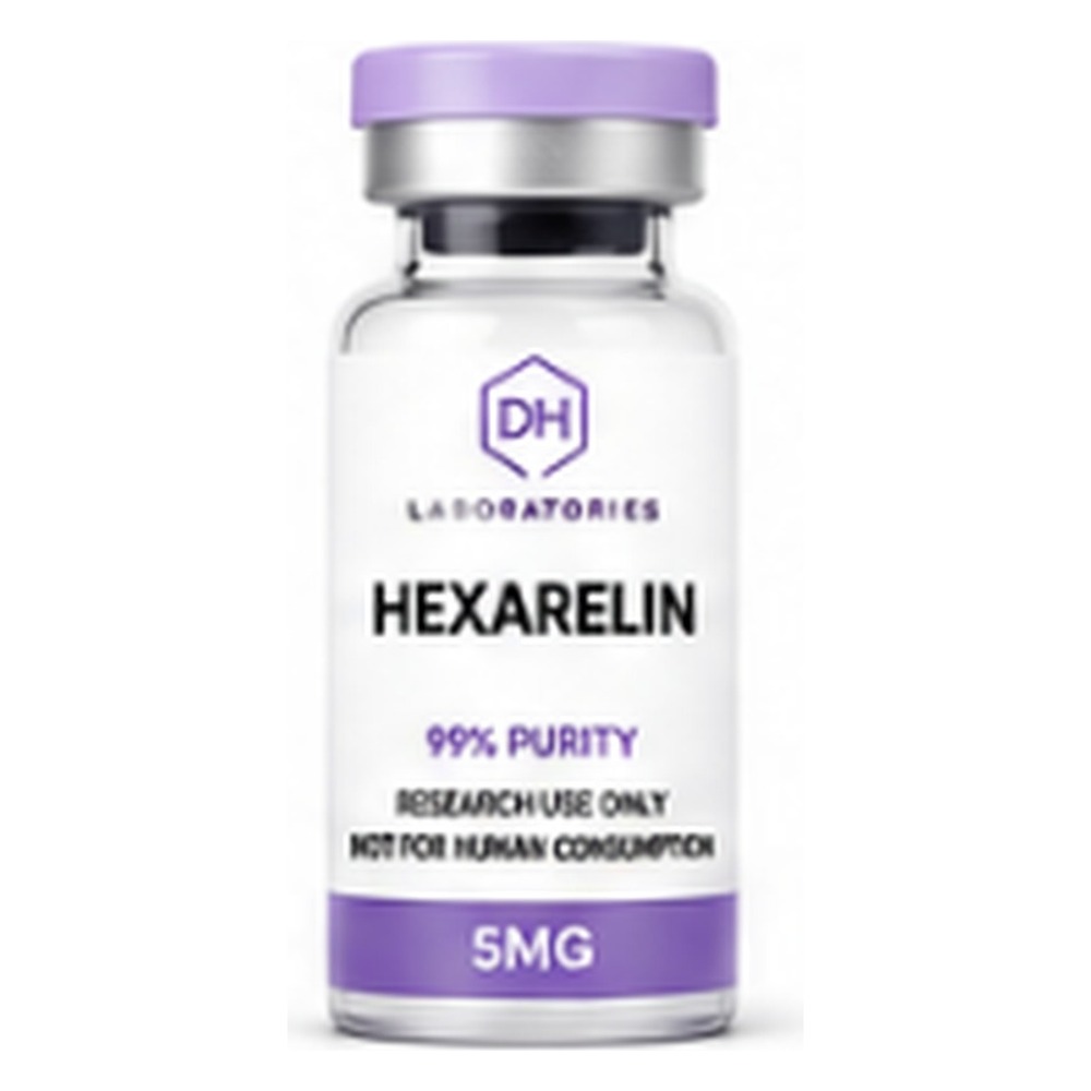 Hexarelin research vial