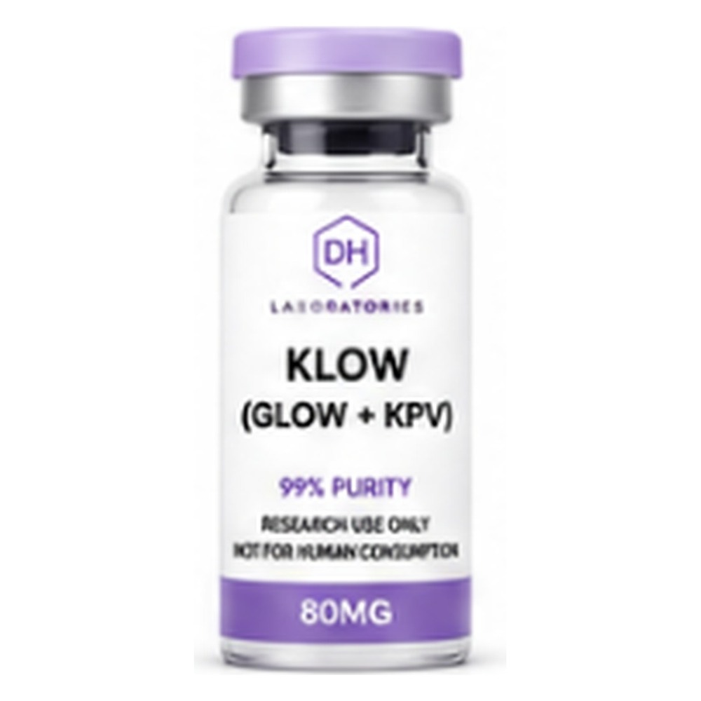 KLOW (GLOW + KPV) research vial